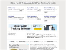 Tablet Screenshot of lookupserver.com